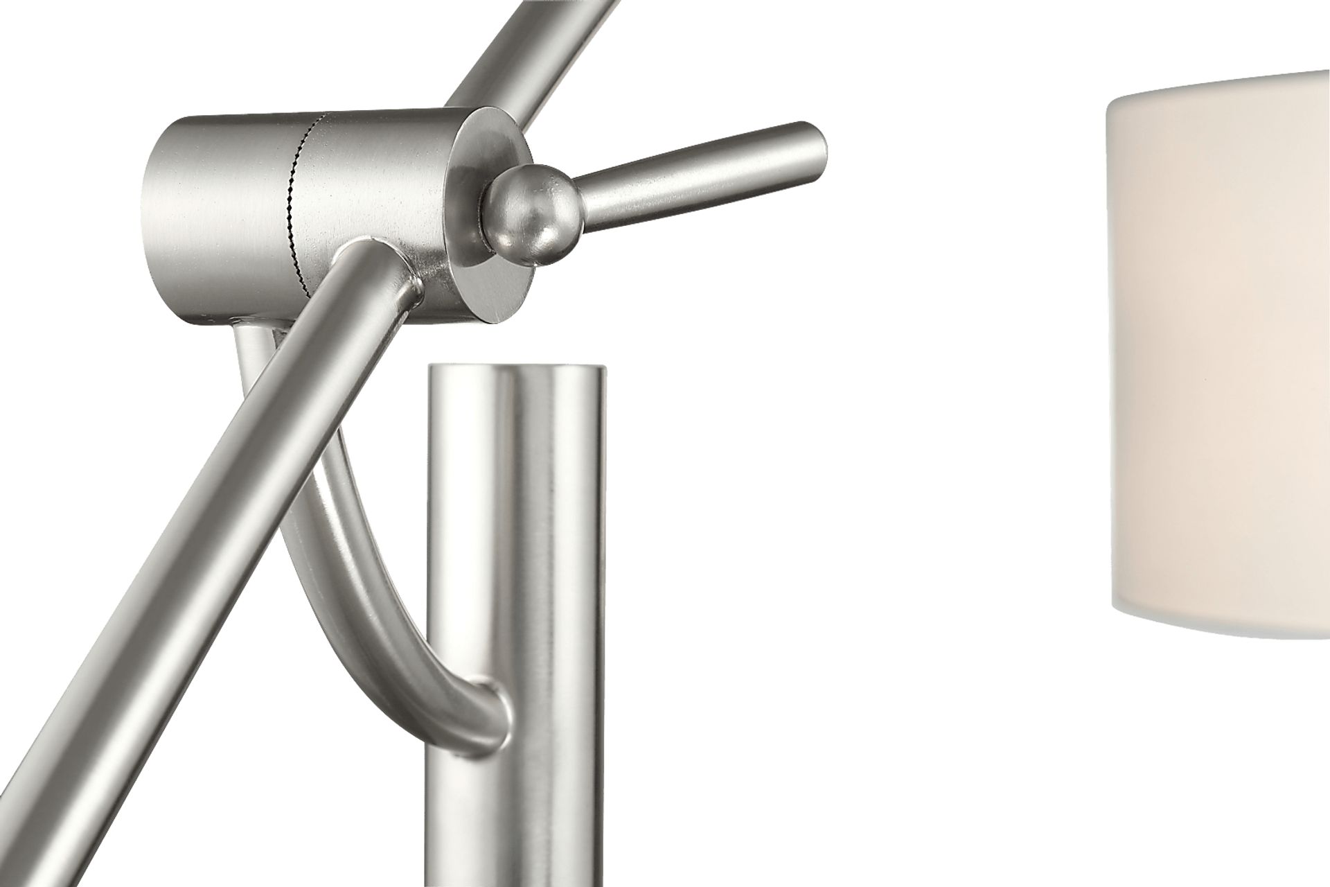 Pico Alley Silver Floor Lamp - Image 3