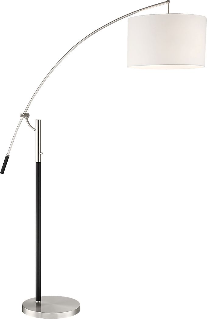 Pico Alley Silver Floor Lamp