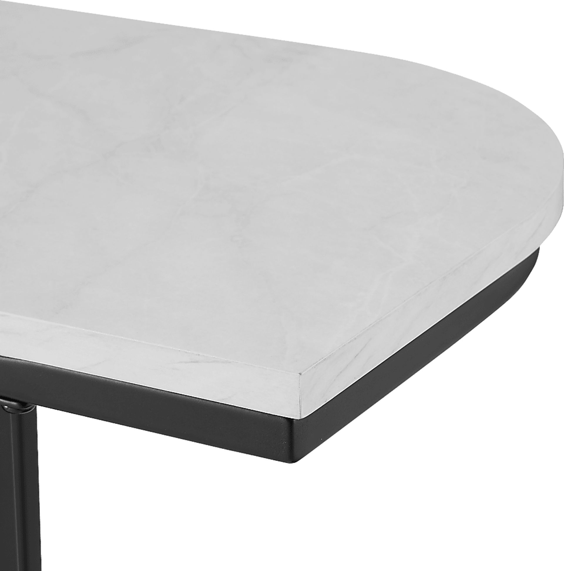 Picotte White Sofa Table - Image 3