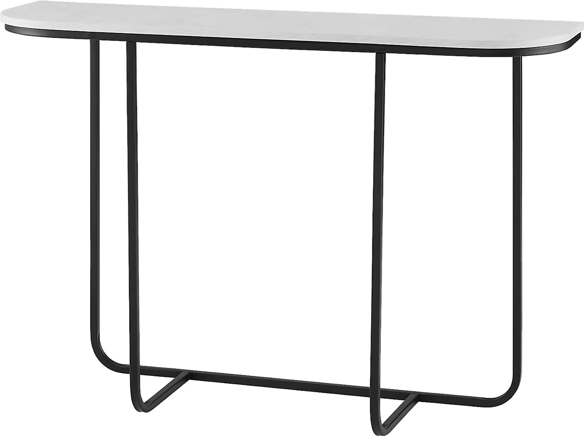 Picotte White Sofa Table - Image 1