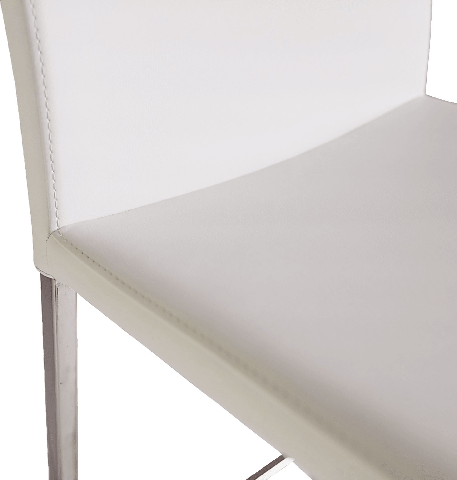 Pidea White Barstool - Image 4