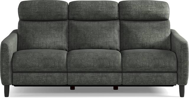 Pierceton Gray Dual Power Reclining Sofa - Thumbnail - Image 4