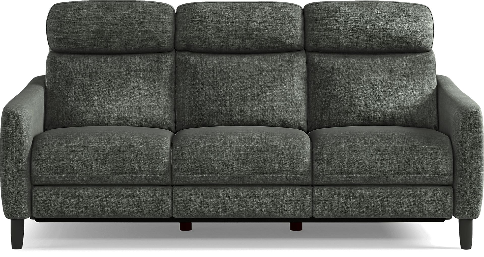 Pierceton Gray Dual Power Reclining Sofa - Image 4