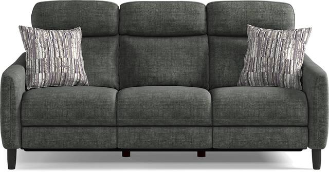 Pierceton Gray Dual Power Reclining Sofa - Thumbnail - Image 1