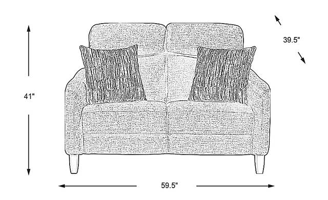 Dimension Image. Please refer to the Dimension Tab on this page for dimension details.