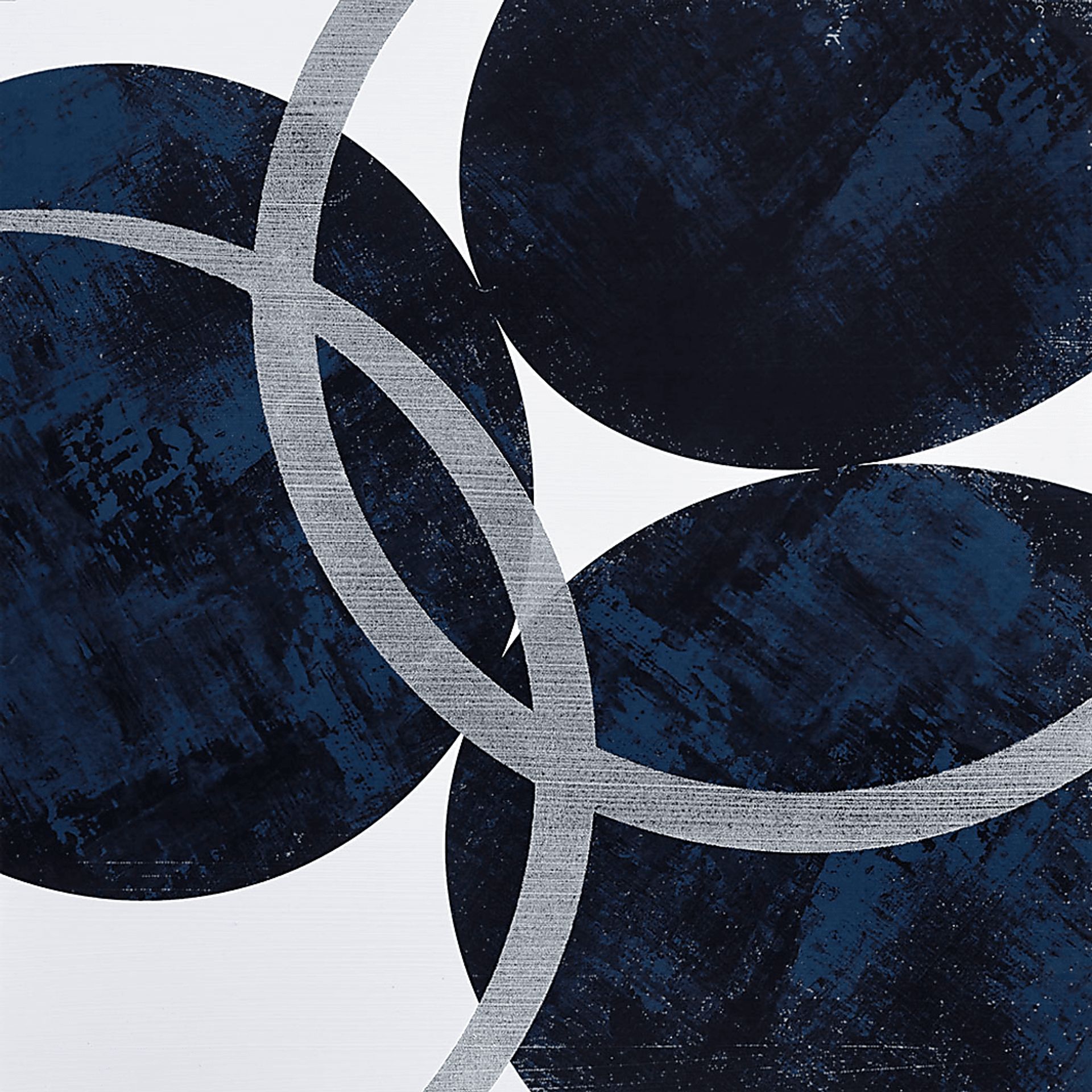 Piercing Thoughts Navy Artwork, Set of 2 - Image 4