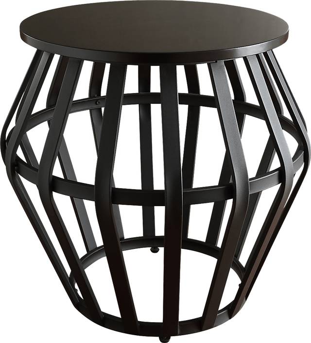 Pierron Black Accent Table - Thumbnail - Image 1