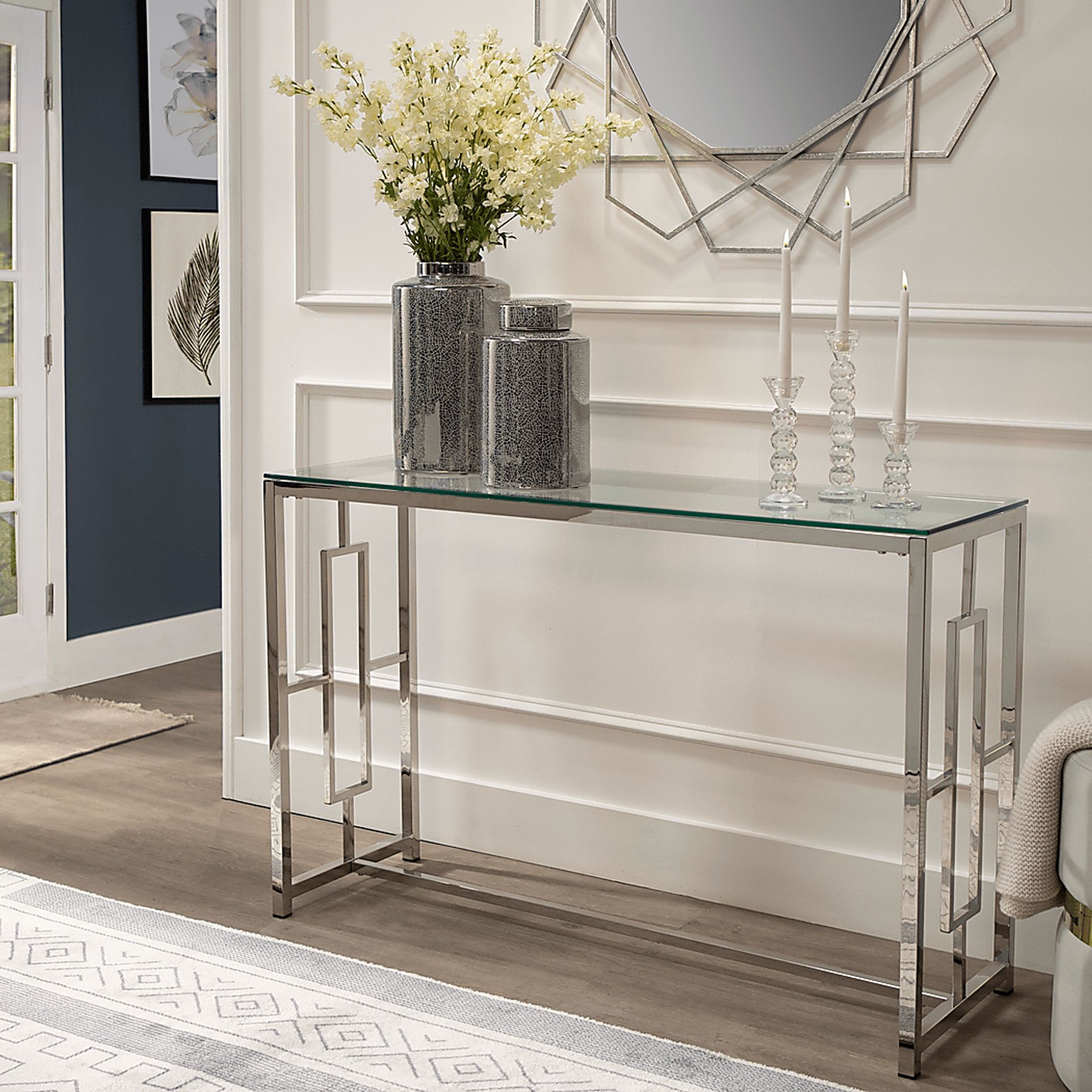 Pierston Clear Short Candle Holder - Image 2
