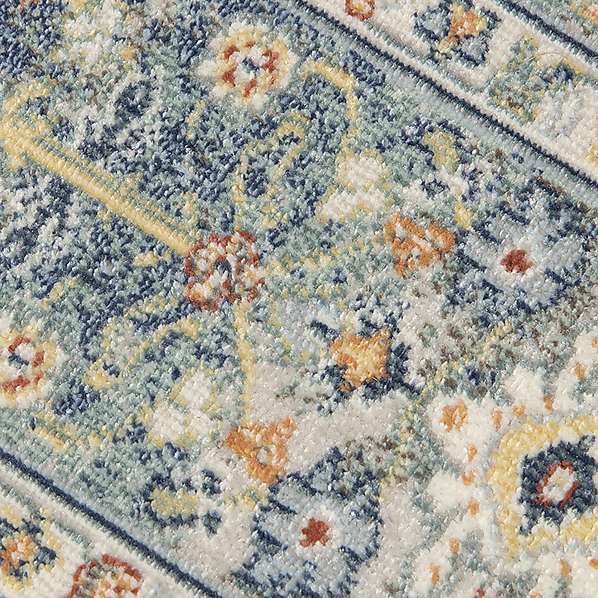 Pilvons Blue 7'9 x 9'9 Indoor/Outdoor Rug - Image 4