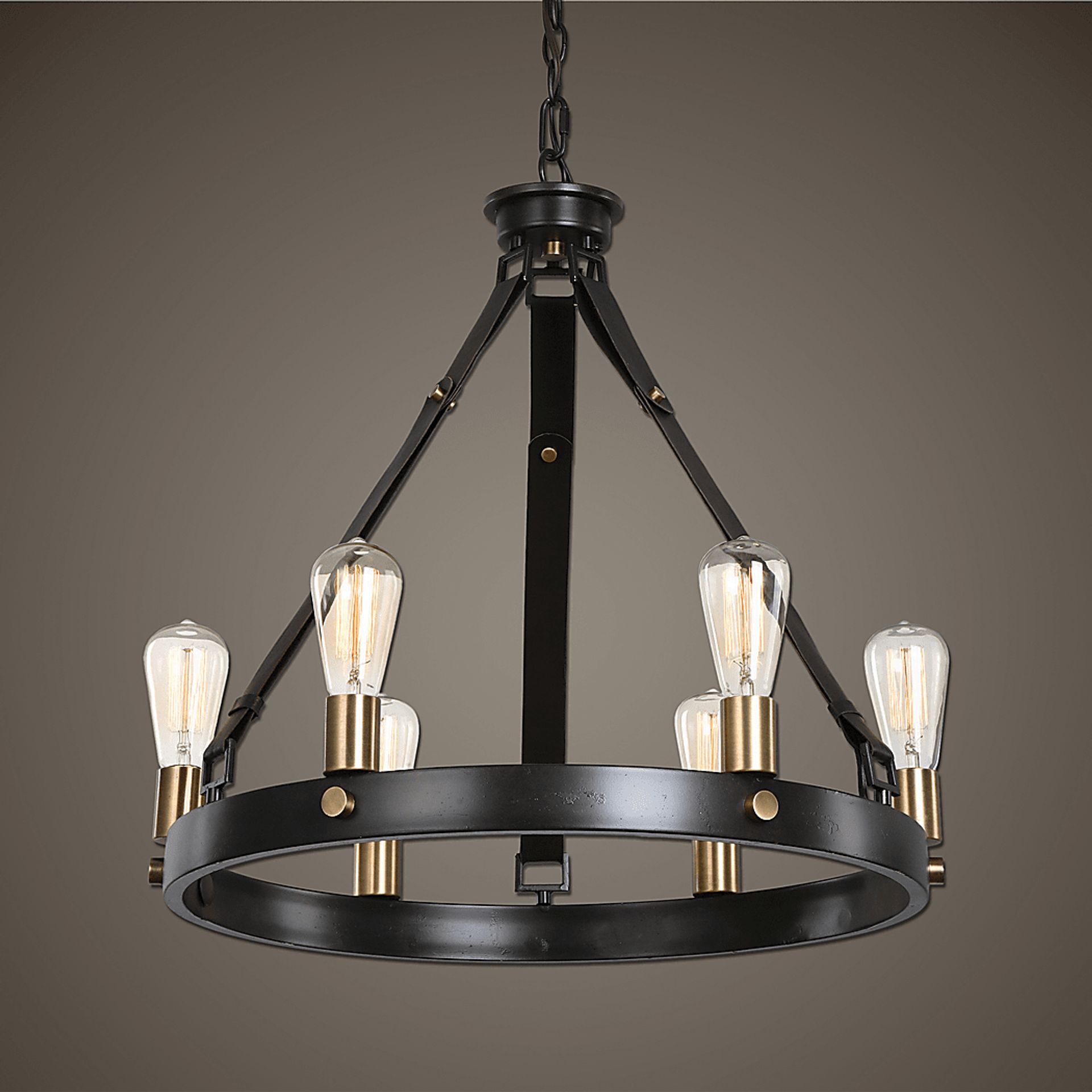 Pima Canyon Bronze Chandelier - Image 3