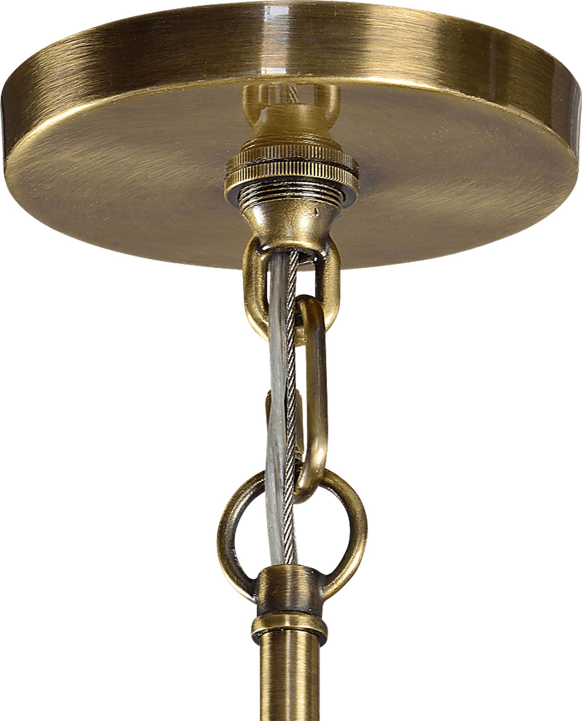 Pima Point Brass Chandelier - Image 5