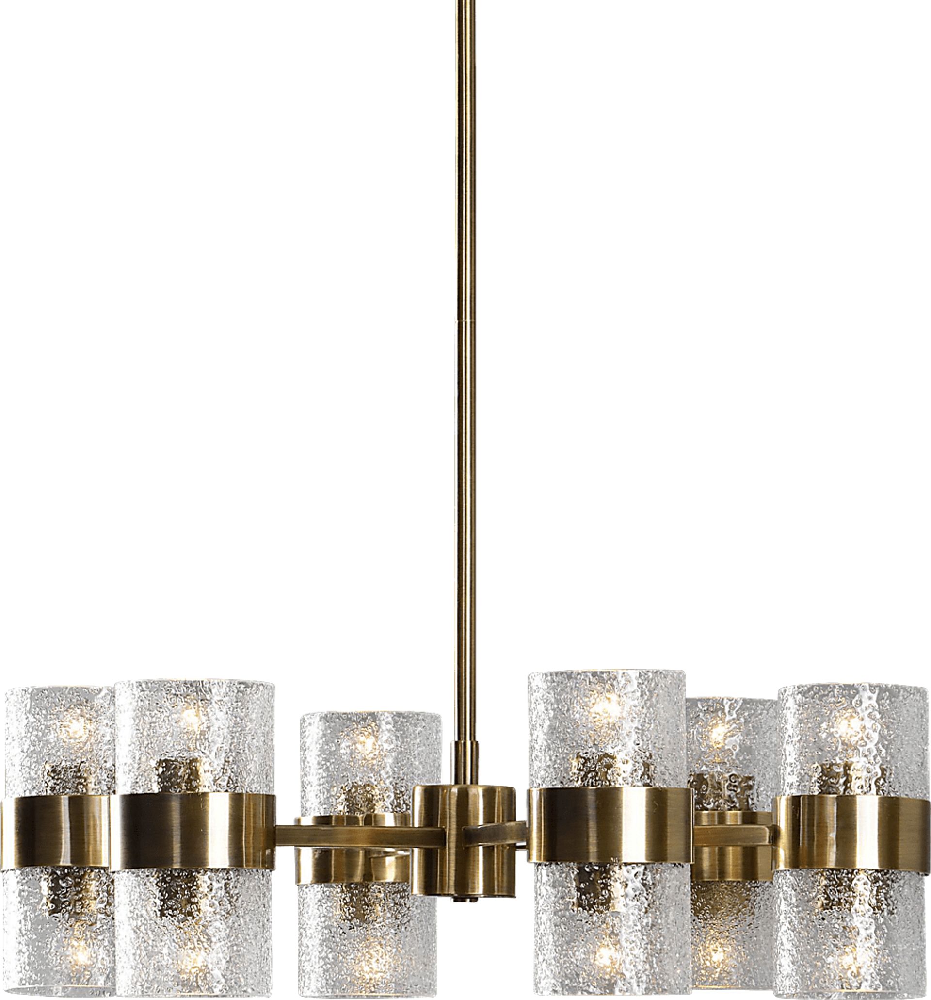 Pima Point Brass Chandelier - Image 1