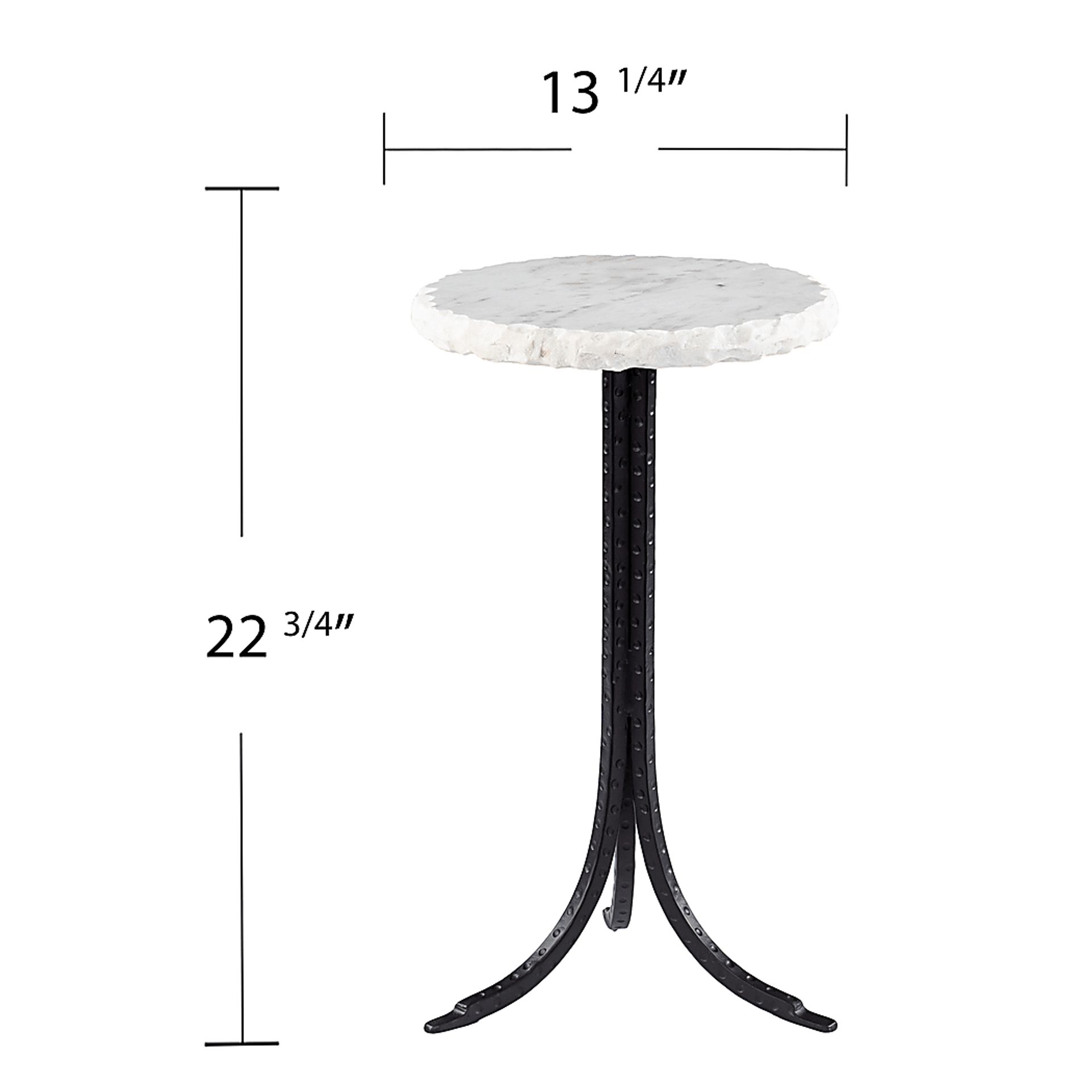 Pimpernel White End Table - Image 5