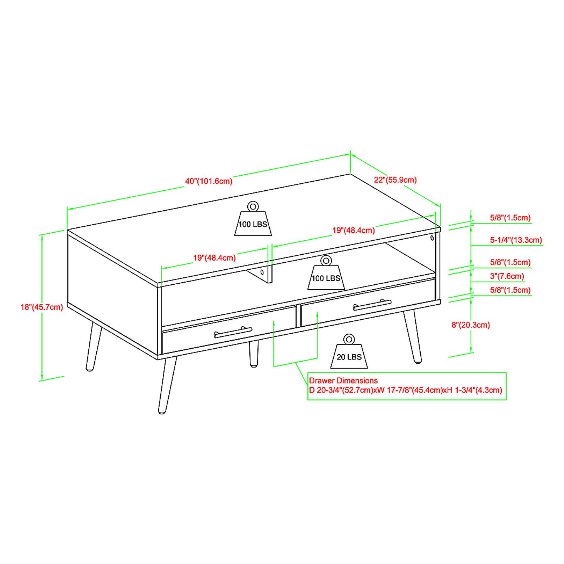 Pincay Slate Cocktail Table - Image 6