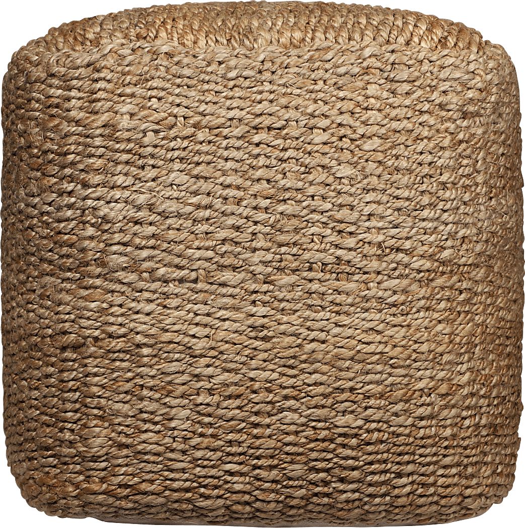 Pinchai Tan Pouf