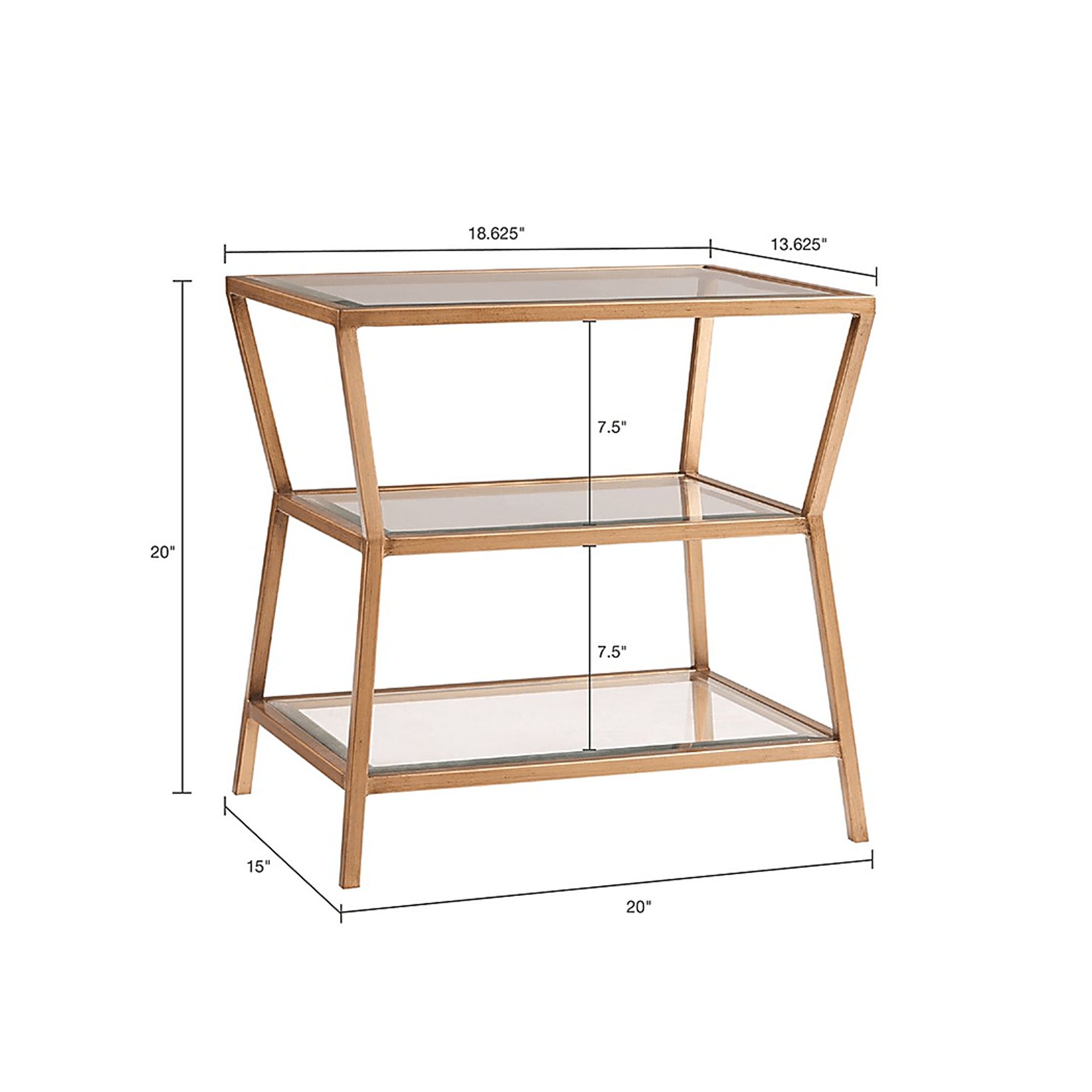Pinderfield Gold Accent Table - Image 4
