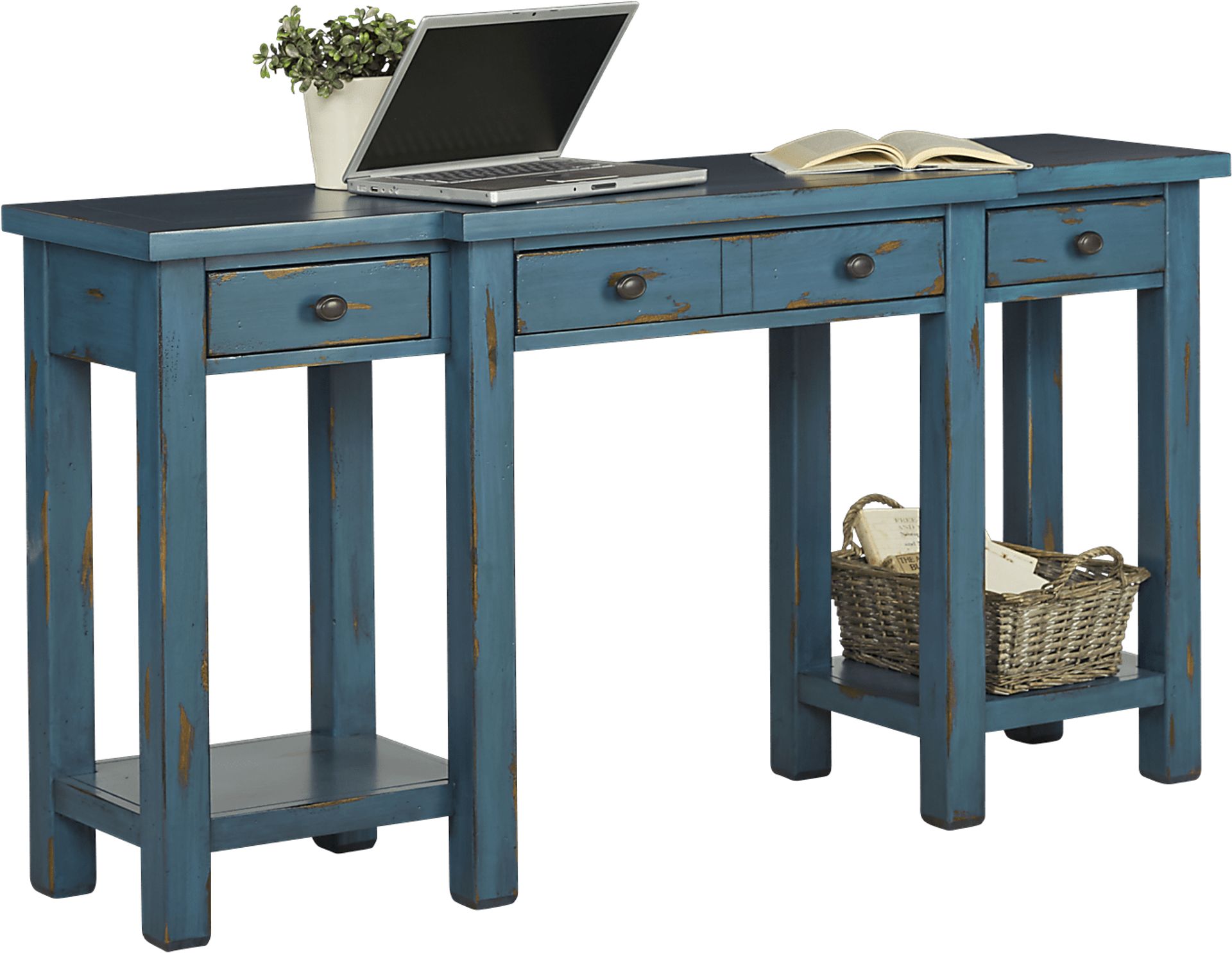 Pine Shores Blue Colors Desk
