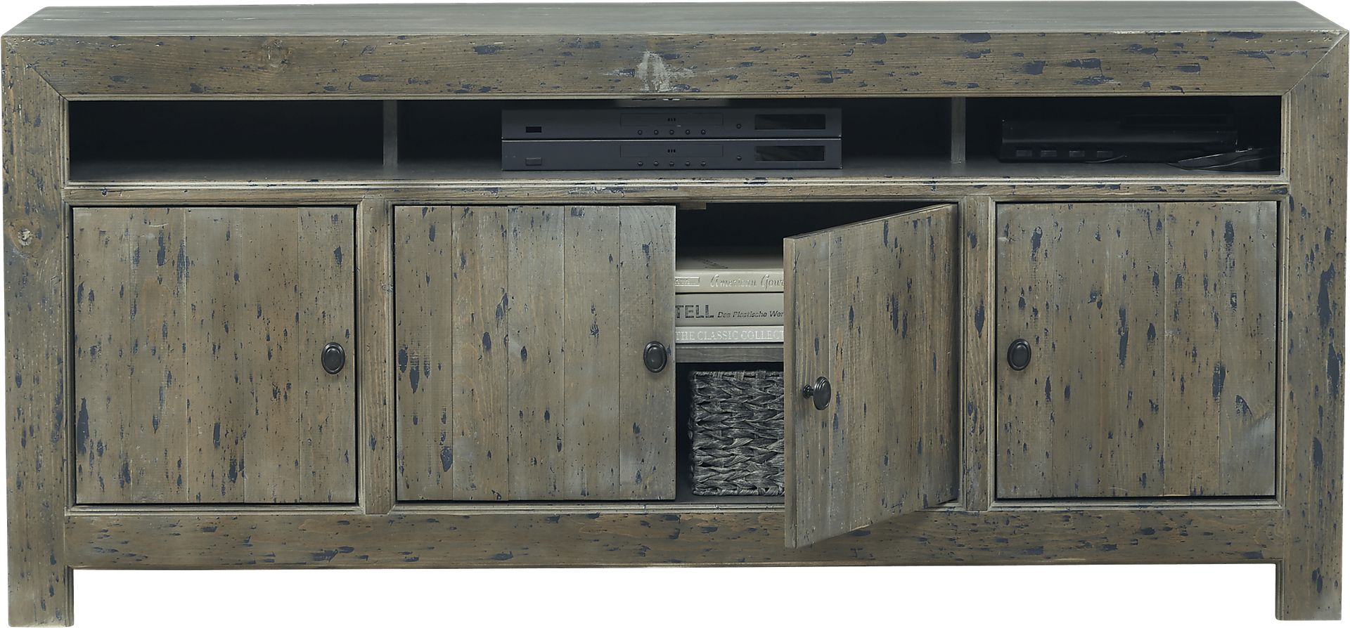 Pine Shores Gray 66 in. Console - Image 3