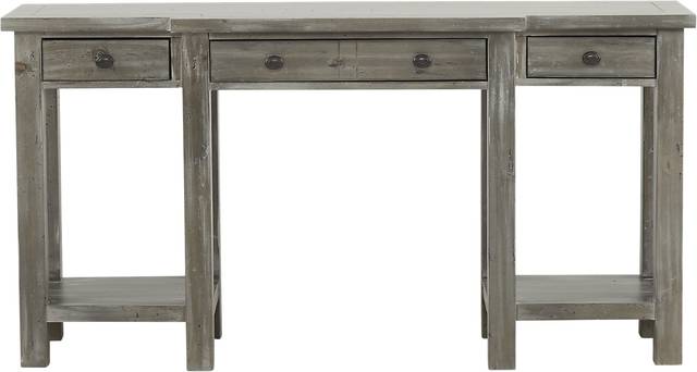 Pine Shores Gray Desk - Thumbnail - Image 1