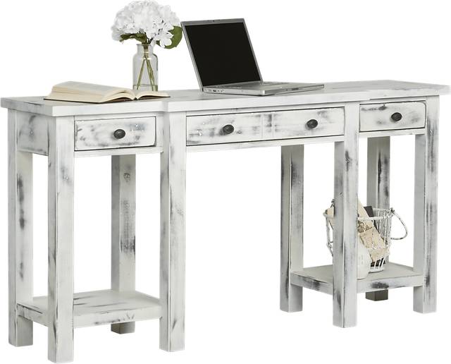 Pine Shores White Desk - Thumbnail - Image 1