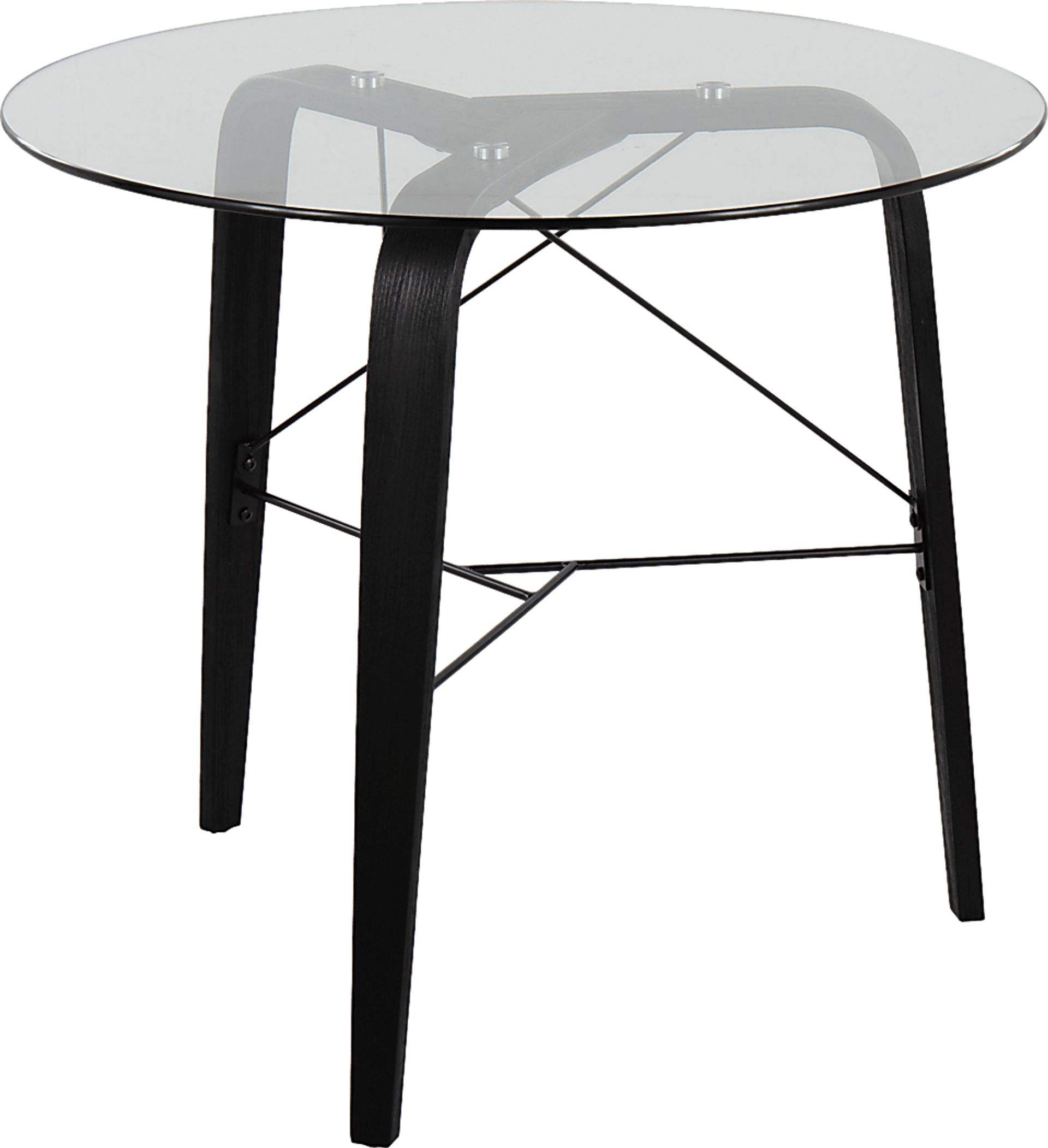 Pinebark Black Dining Table - Image 1