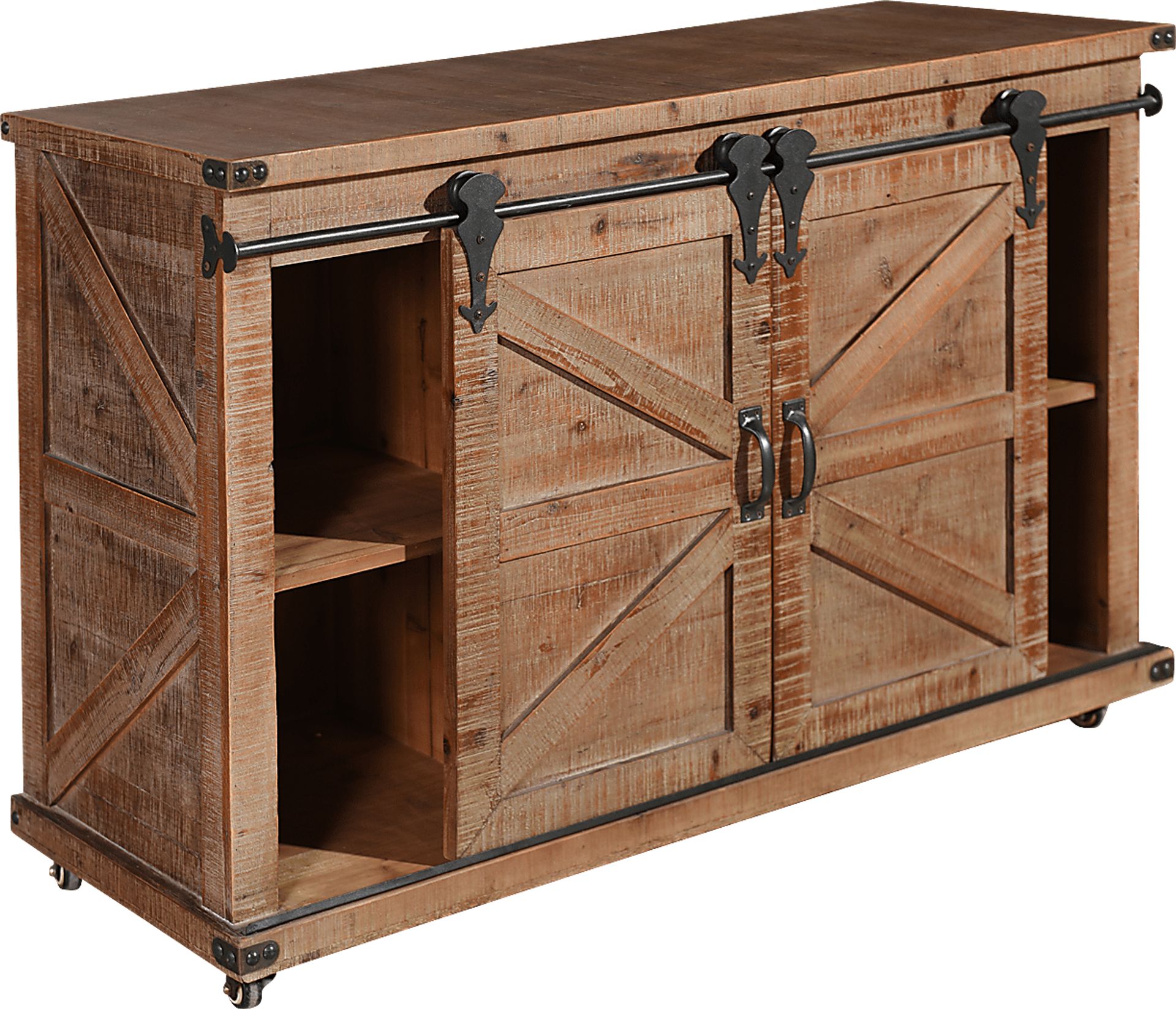 Pinebranch Brown Accent Cabinet - Image 1