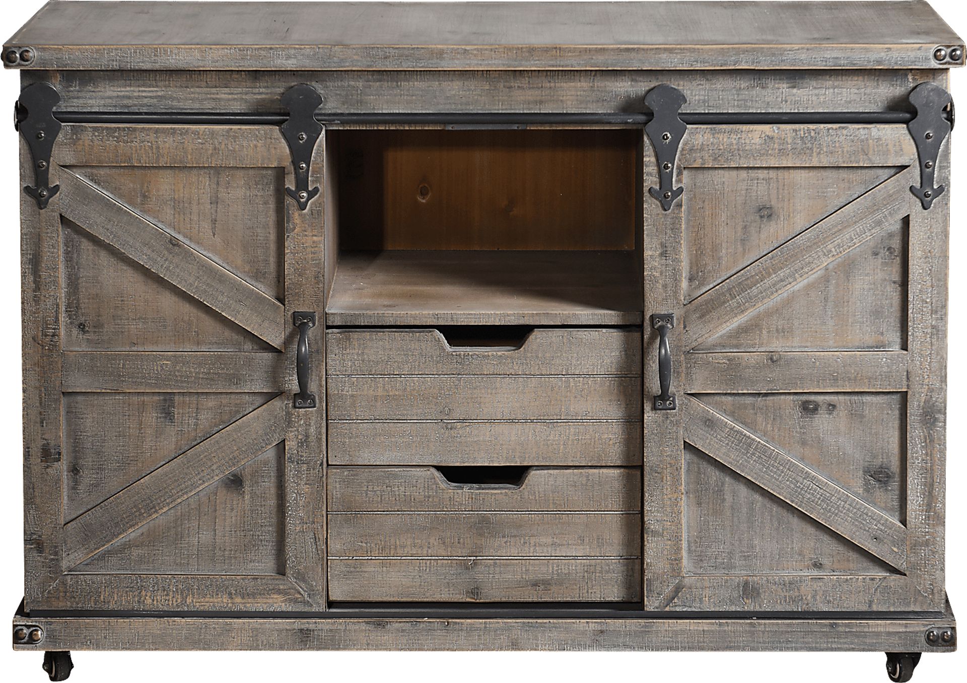 Pinebranch Gray Accent Cabinet - Image 5