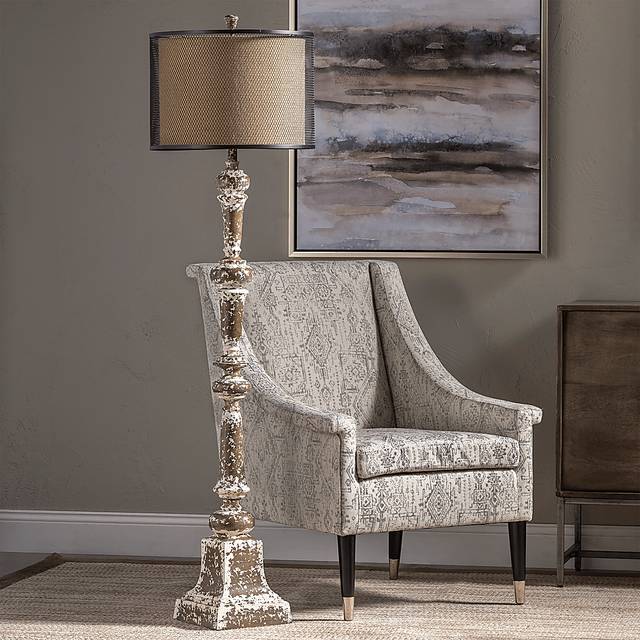 Pinebrook Road Brown Floor Lamp - Thumbnail - Image 2