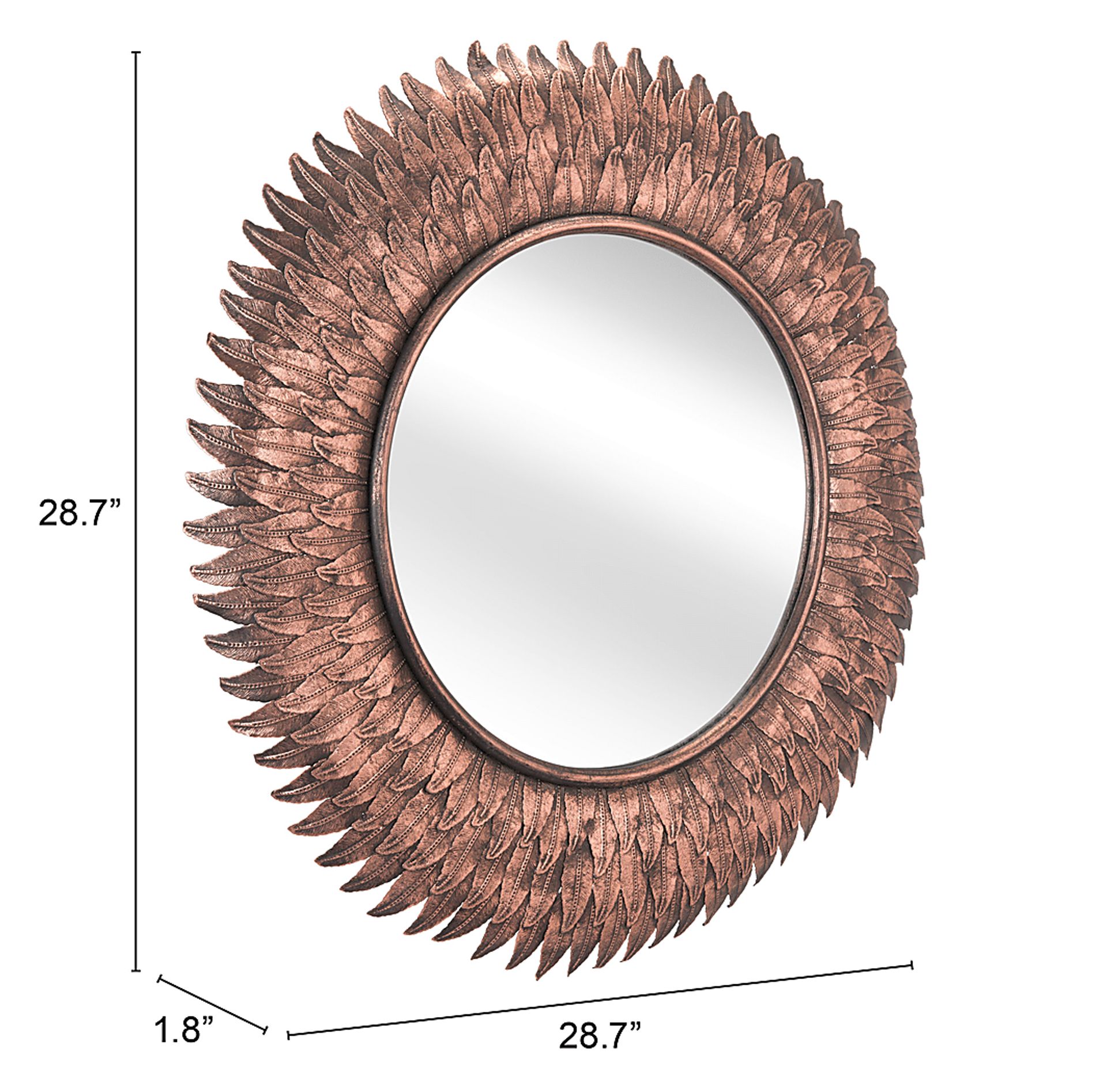 Pinecorn Copper Mirror - Image 5