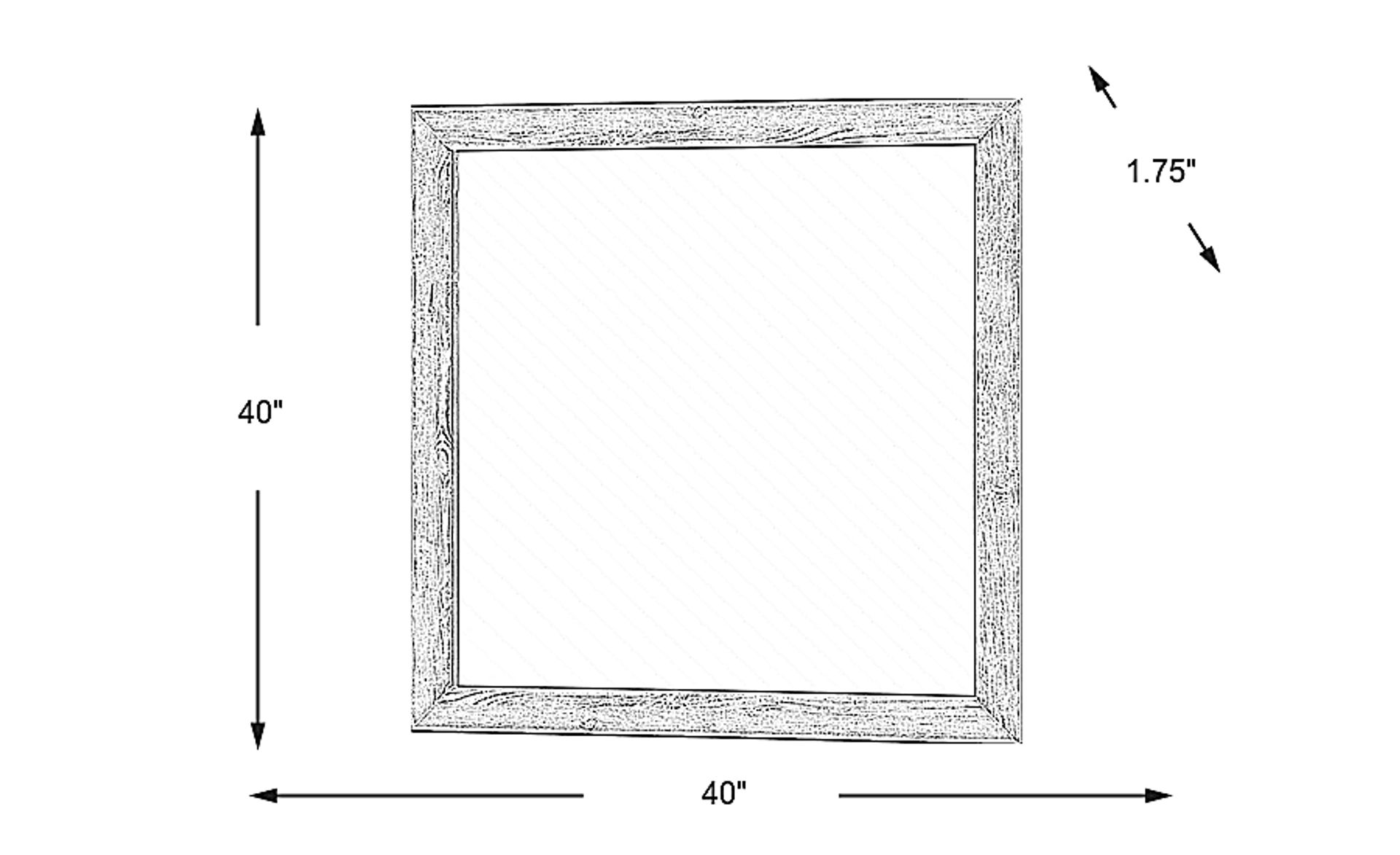Dimension Image. Please refer to the Dimension Tab on this page for dimension details.