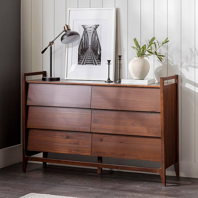 Pineholde Walnut Dresser - Thumbnail - Image 4