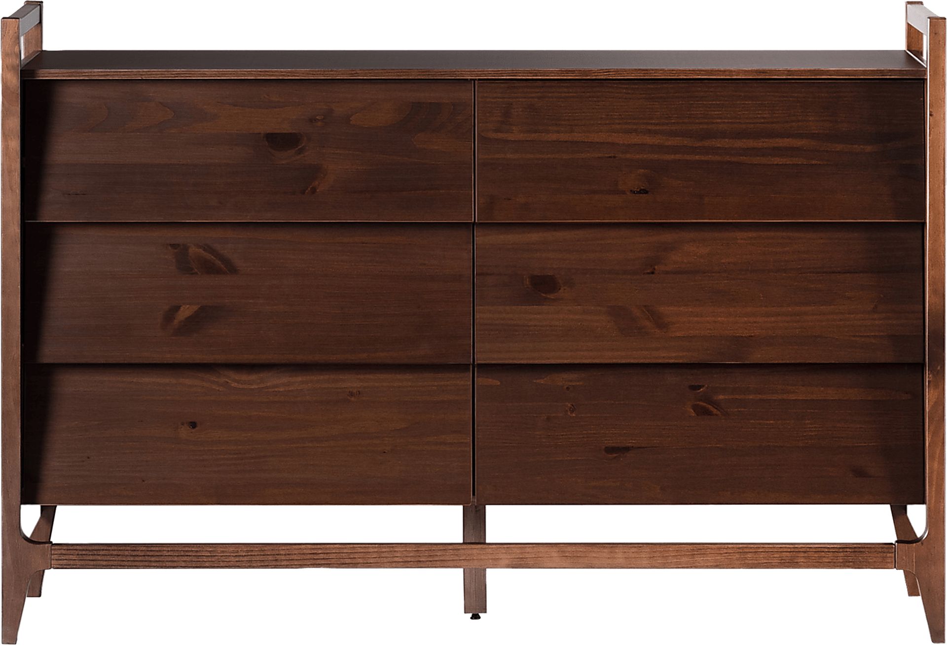 Pineholde Walnut Dresser - Image 1