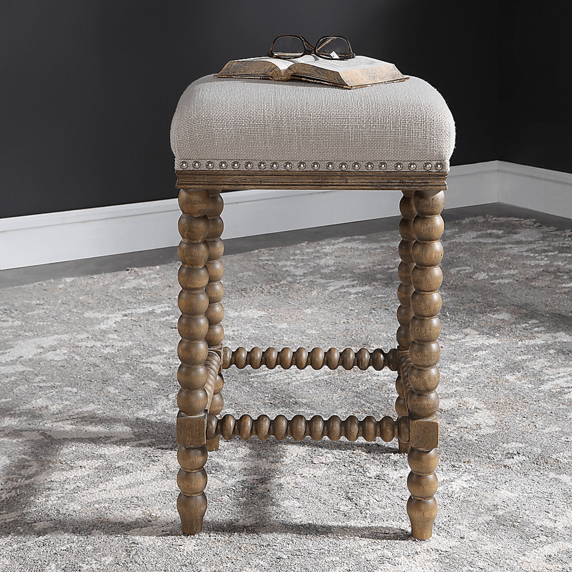 Pineola Ivory Counter Height Stool - Image 3