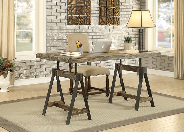 Pinesdale Brown Desk - Thumbnail - Image 3