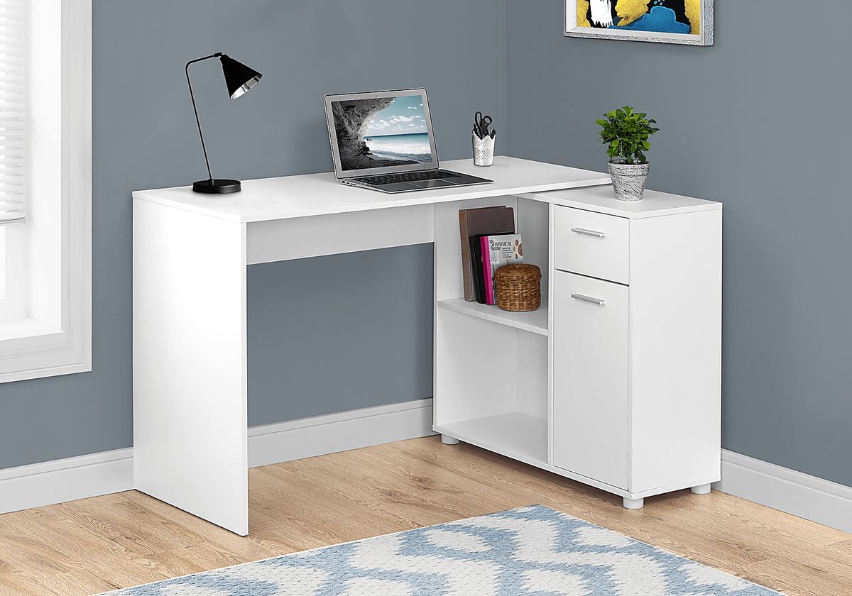 Pinestone White Colors,White Desk | Rooms to Go