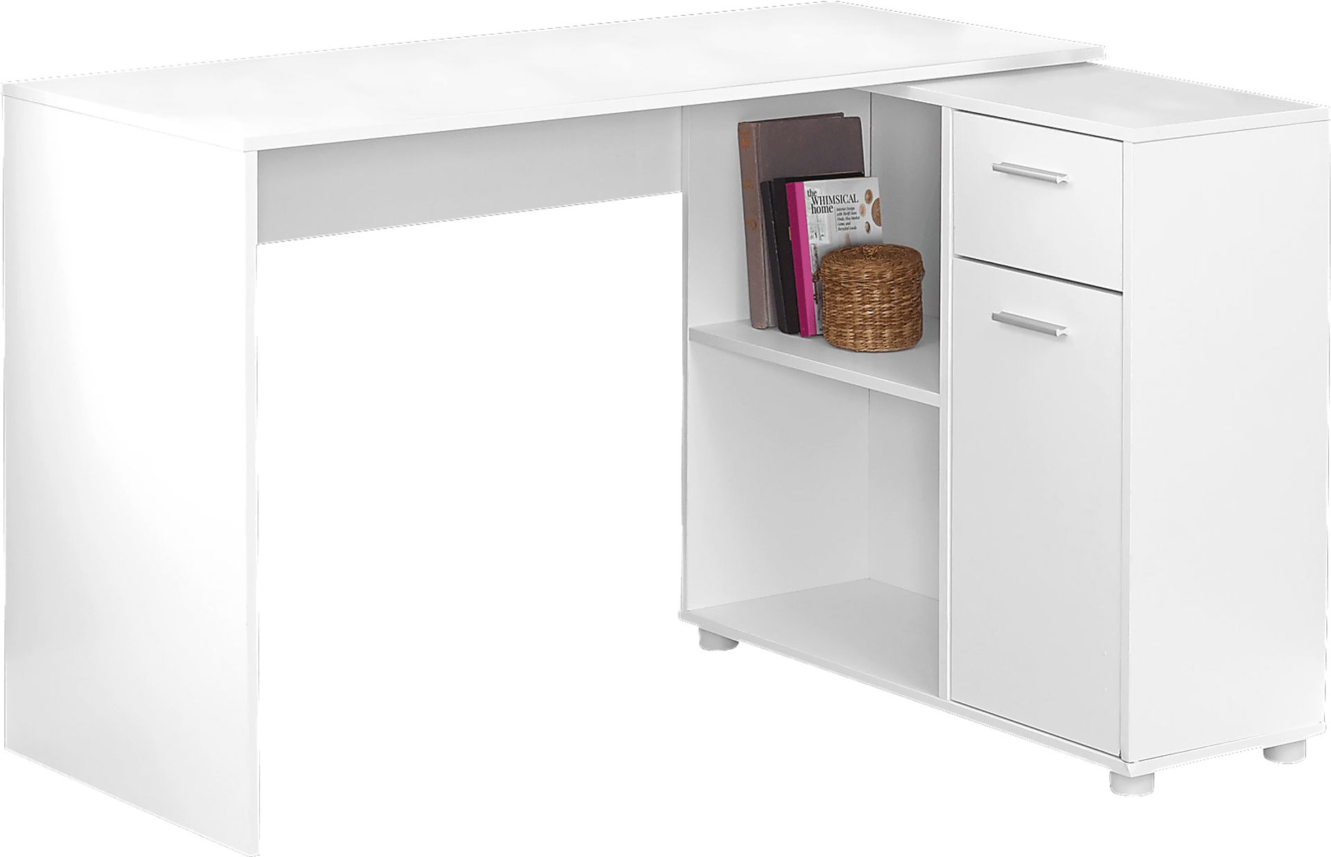 Pinestone White Desk - Image 1