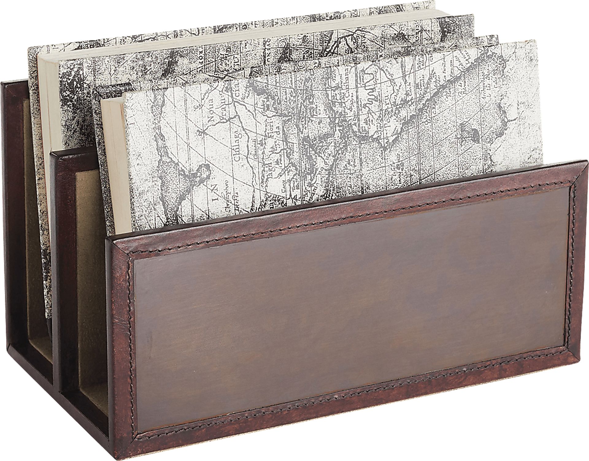 Pinewold Brown Letter Rack - Image 2