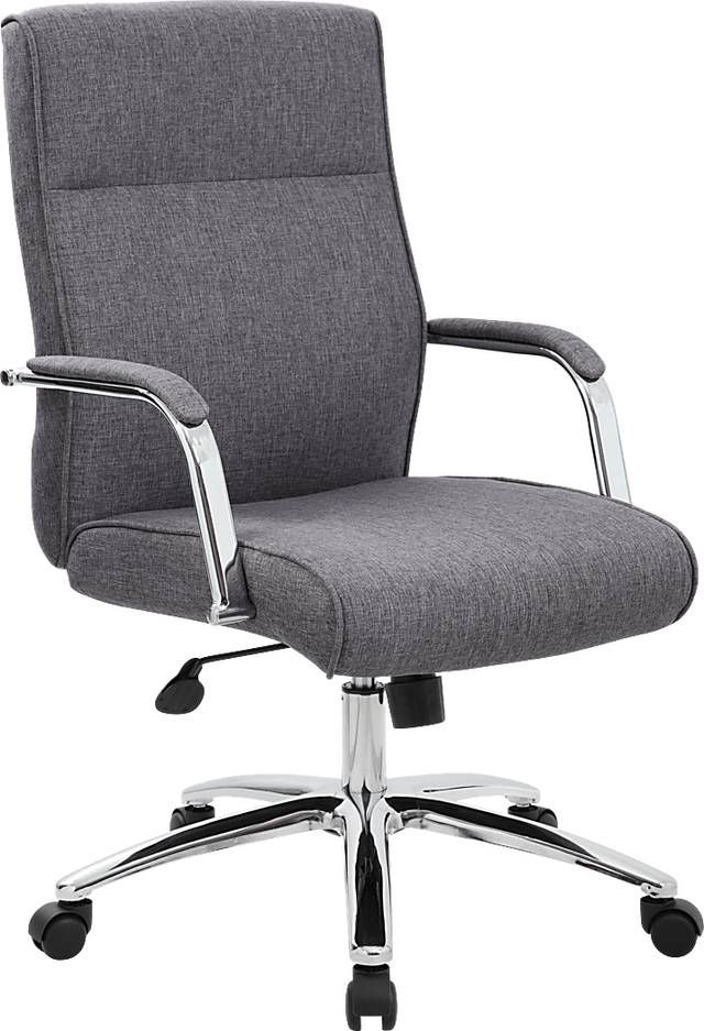 Piney Path Gray Desk Chair - Thumbnail - Image 1