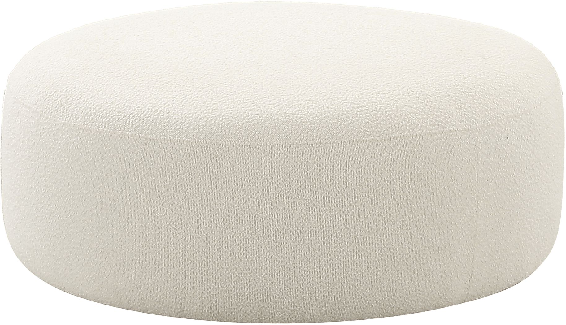 Pinionwood Cream Ottoman
