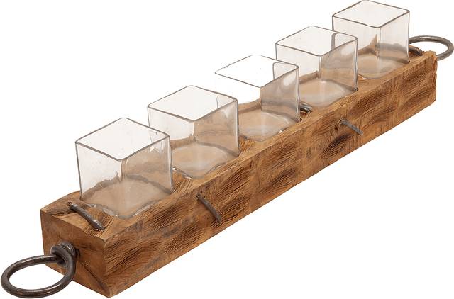 Pinkston Brown Votive Holder - Thumbnail - Image 3