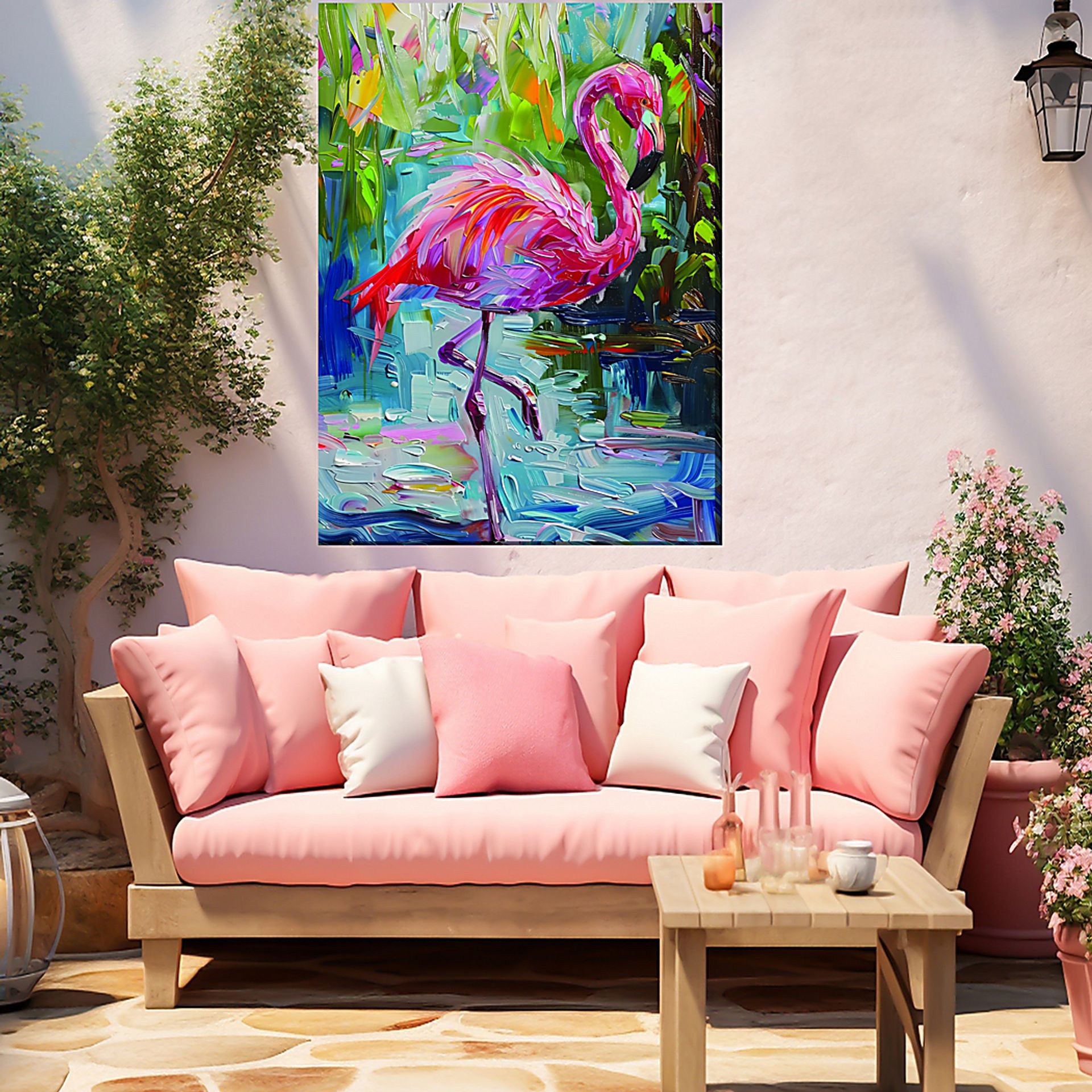 Pinky Indoor/Outdoor Wall Art - Image 2