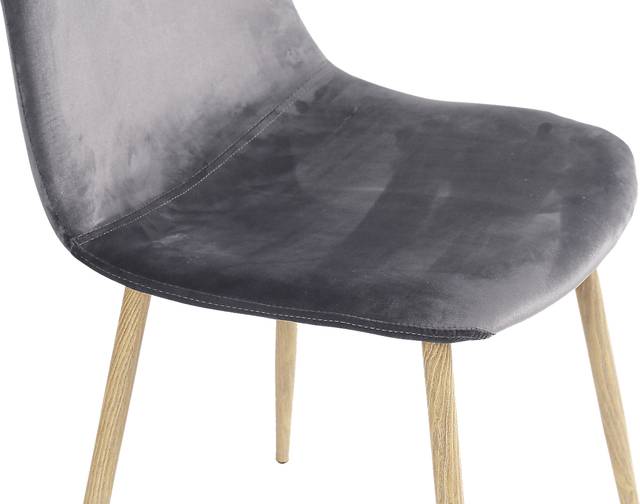 Pinnell Gray Dining Chair, Set of 4 - Thumbnail - Image 5