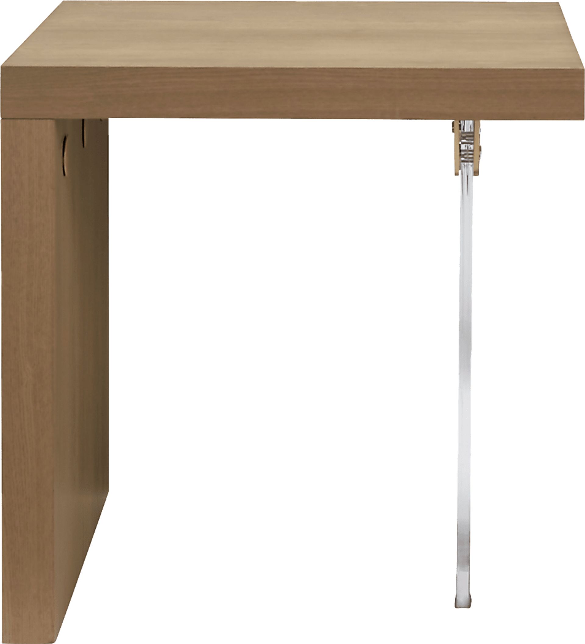 Pinoak Brown End Table - Image 2