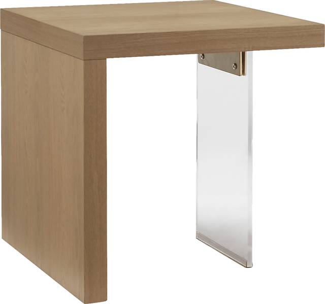 Pinoak Brown End Table - Thumbnail - Image 1