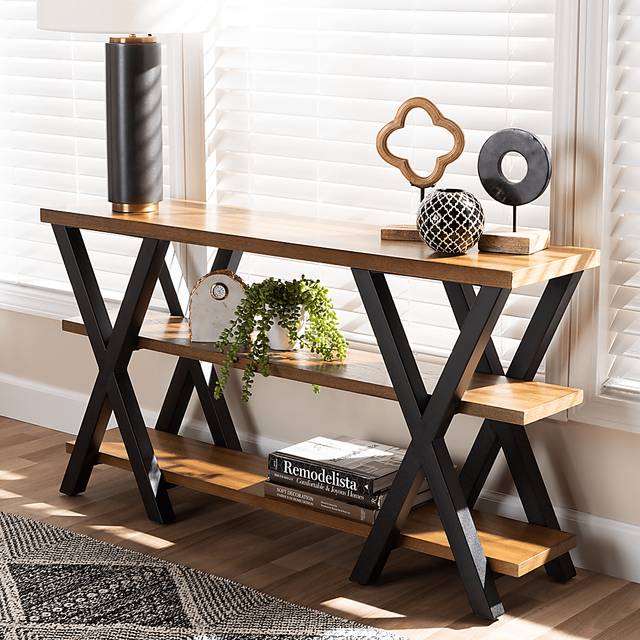 Pintail Brown Console Table - Thumbnail - Image 2