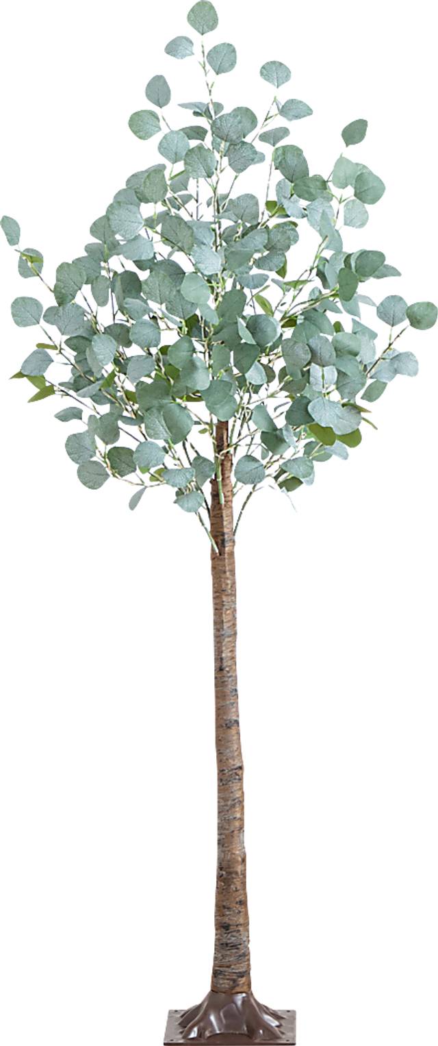 Piowar II Green Silk Tree with Lights - Thumbnail - Image 1