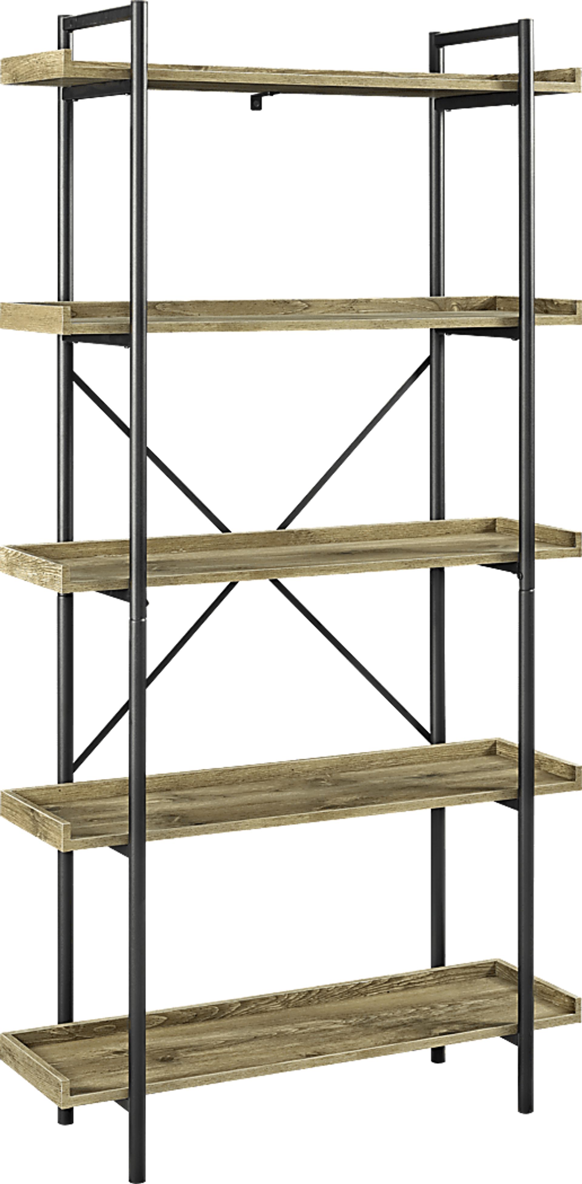 Piper Brown Bookcase - Image 2