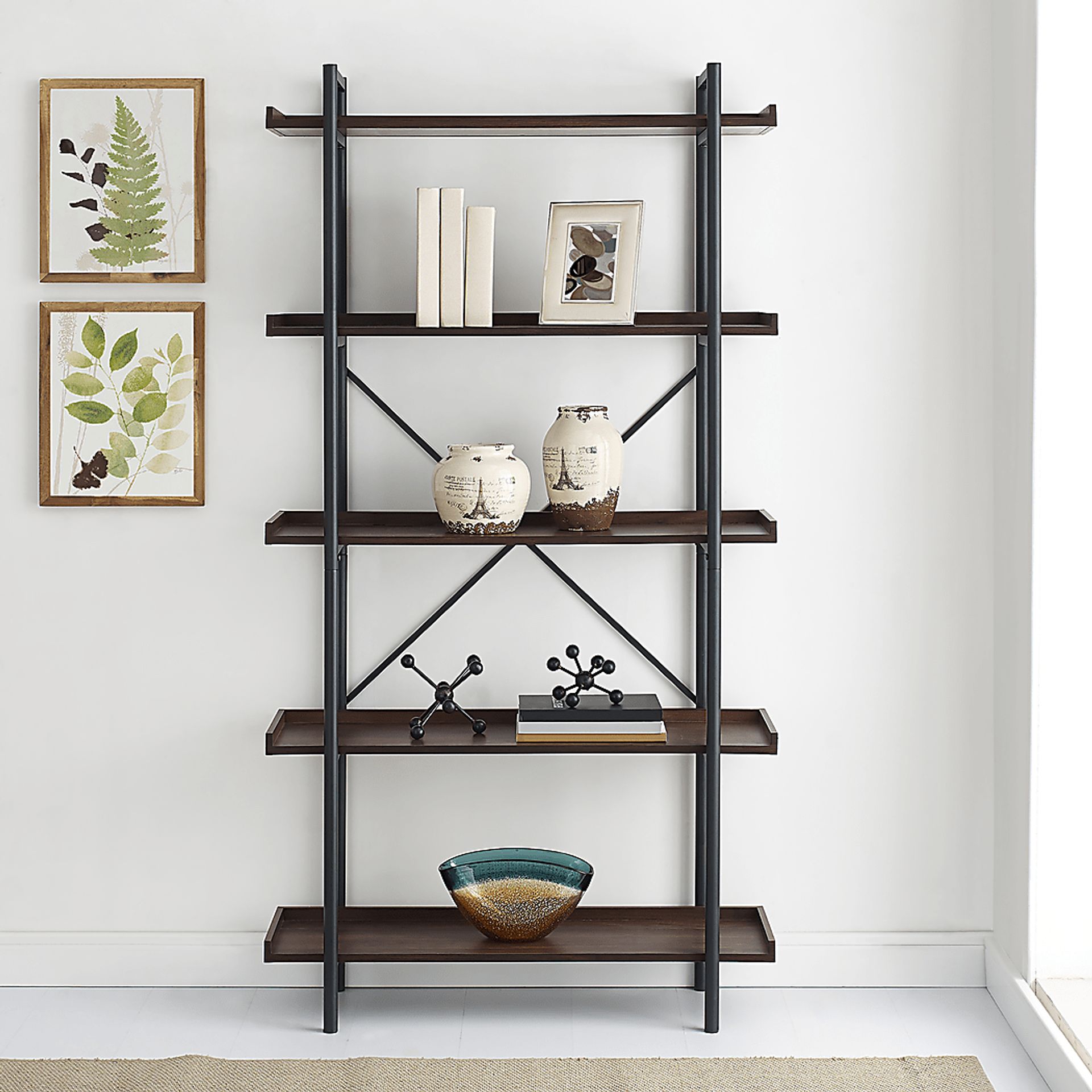Piper Walnut Bookcase - Image 3