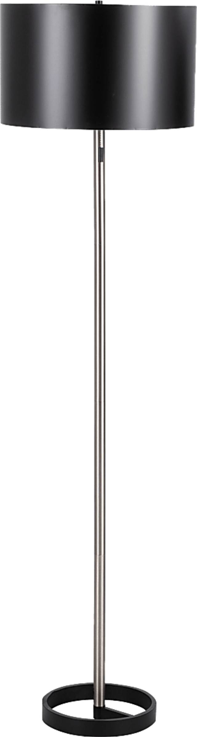 Piperhill Black Floor Lamp - Thumbnail - Image 3