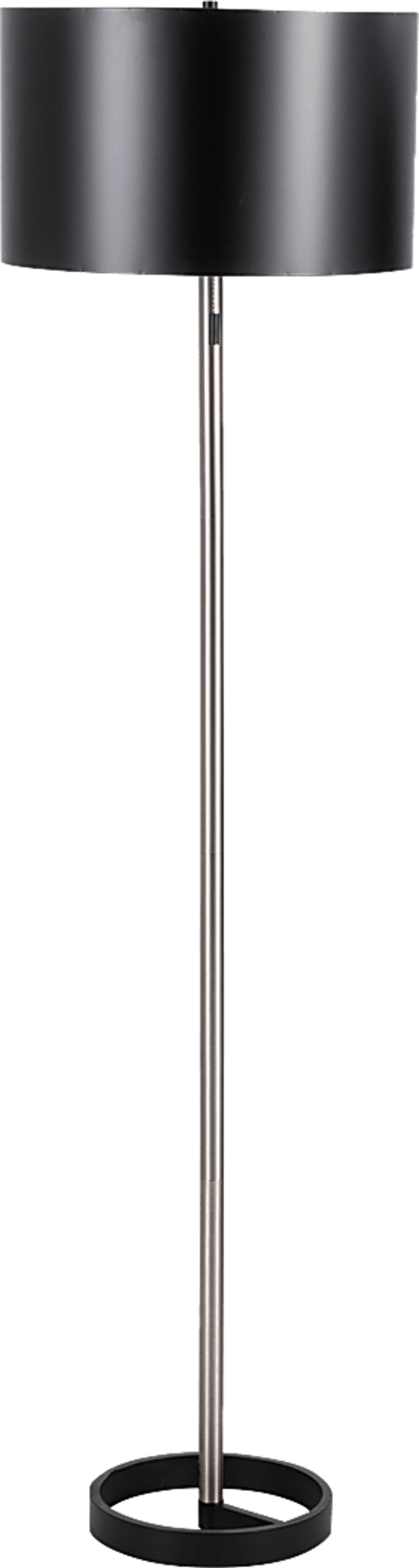 Piperhill Black Floor Lamp - Image 3